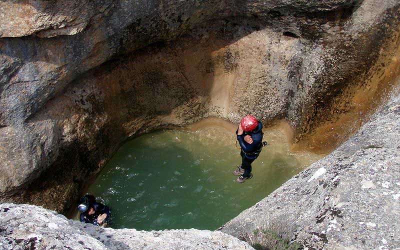 Dónde bañarse en el Pirineo y Catalunya, barranquismo