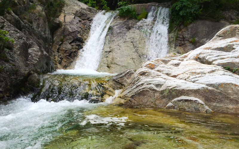 Dónde bañarse en el Pirineo y Catalunya, gorgs en Camprodon