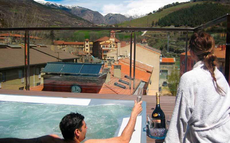Spa in the mountains of Catalonia
