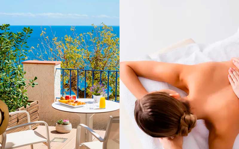 Hotel with Massages and Sea Views