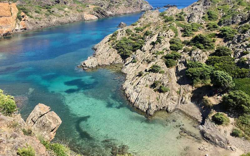 Las mejores calas secretas de la Costa Brava, Cala Jugadora (Cap de Creus)
