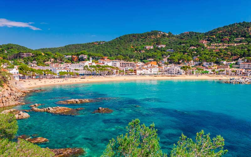 Best beaches on the Costa Brava, Llafranc, Palafrugell
