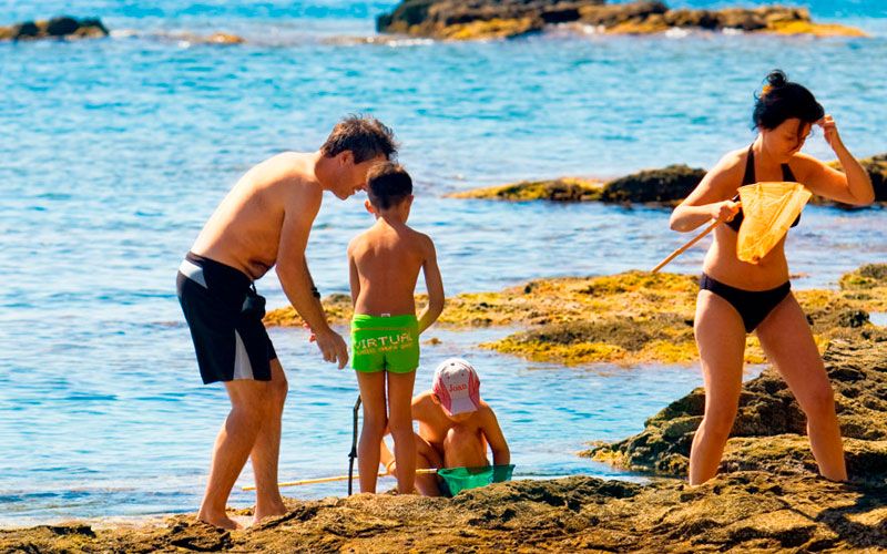 Playa de Roses para ir con niños