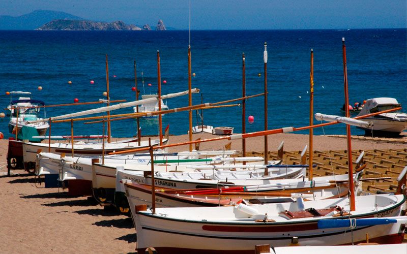 Sa Riera, Begur playa para ir con niños