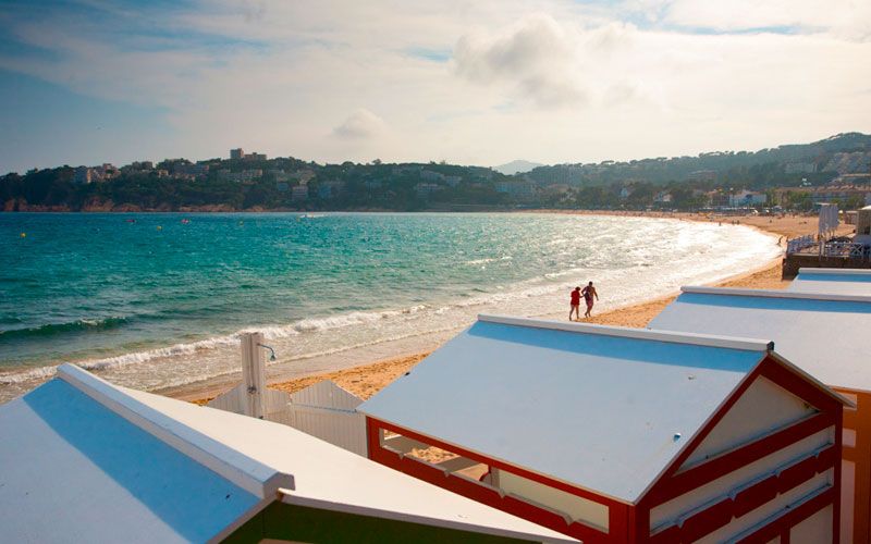 S'Agaró playa para ir con niños